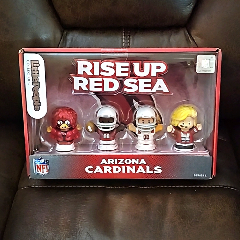 Fisher Price Little People Collector - NFL Arizona Cardinals Pack Of 4